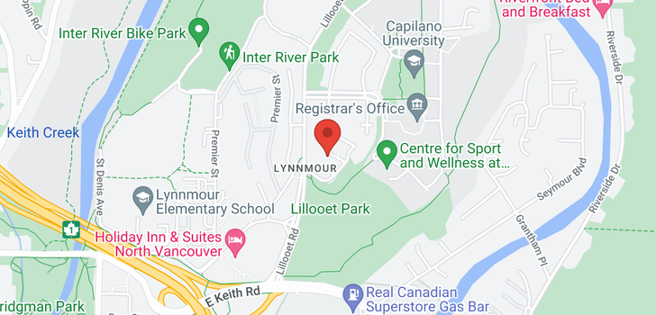 map of 1066 LILLOOET ROAD